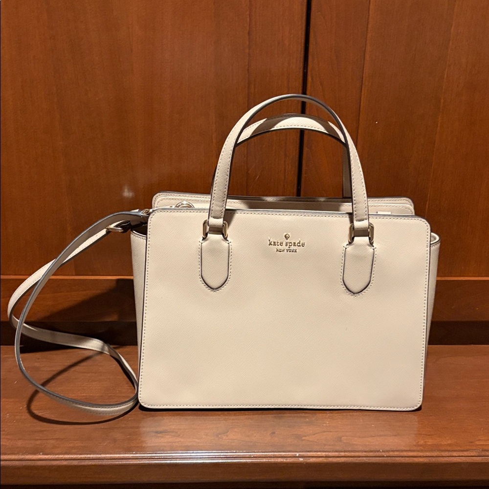 Kate Spade Grey Satchel Bag